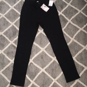 Black jeggings